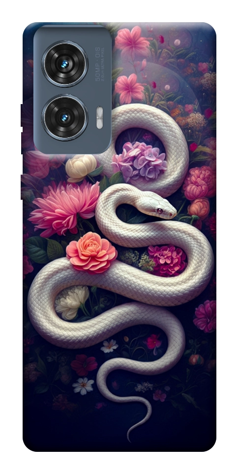 Чохол Flower snake для Motorola Edge 50 Fusion