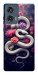 Чохол Flower snake для Motorola Edge 50 Fusion