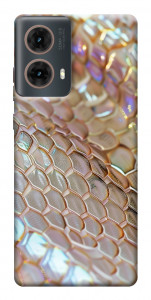 Чехол Gold snake skin для Motorola Moto G85