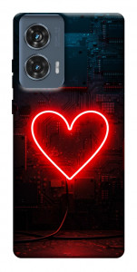 Чохол Яскраве серце для Motorola Edge 50 Fusion