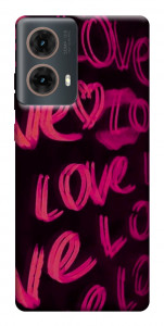 Чехол Neon love для Motorola Moto G85