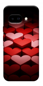 Чехол Hearts pattern для Google Pixel 9a