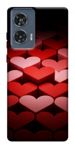 Чохол Hearts pattern для Motorola Edge 50 Fusion