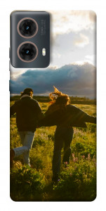 Чехол Happy couple для Motorola Moto G85