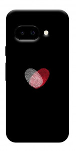Чехол Fingerprint heart для Google Pixel 9a