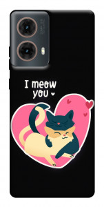 Чехол I meou you Love для Motorola Moto G85