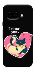 Чехол I meou you Love для Google Pixel 9a