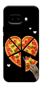 Чехол Pizza Love Cat для Google Pixel 9a