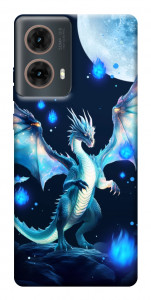 Чехол Ghost dragon для Motorola Moto G85