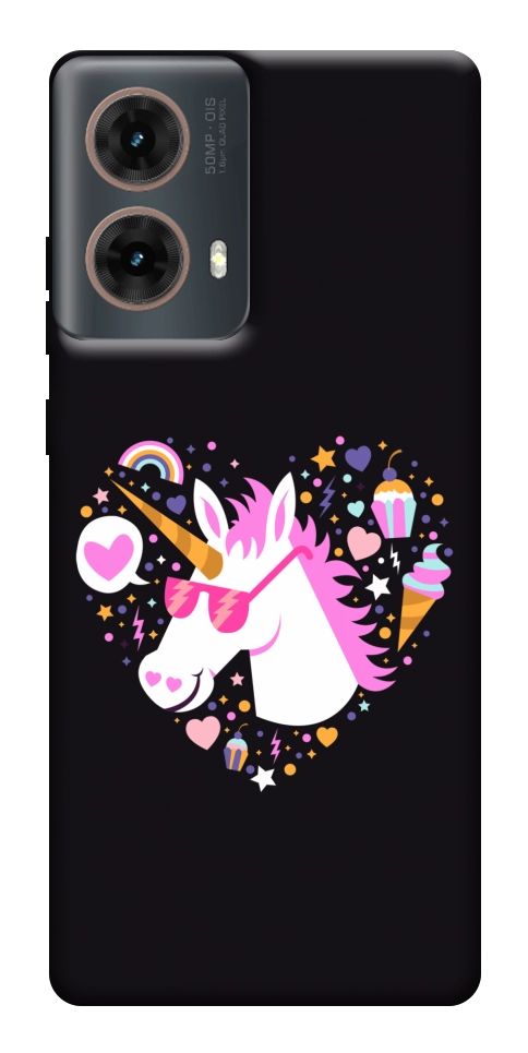 Чехол Cool unicorn для Motorola Moto G85
