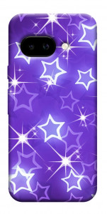Чехол Purple sparkles для Google Pixel 9a
