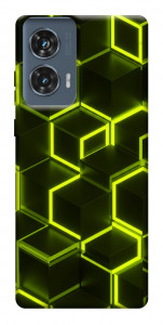 Чохол Neon hexagon для Motorola Edge 50 Fusion