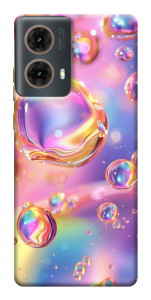 Чехол Neon bubbles для Motorola Moto G85
