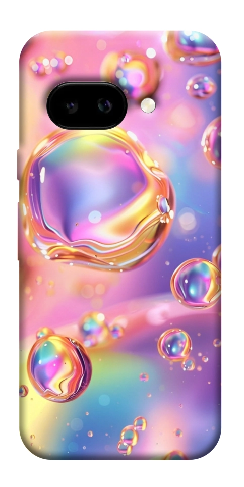 Чехол Neon bubbles для Google Pixel 9a
