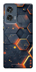 Чохол Burning hex pattern для Motorola Edge 50 Fusion