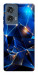 Чохол Abstract purple pattern для Motorola Edge 50 Fusion