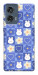 Чохол Кролики-квіточки для Motorola Edge 50 Fusion