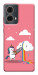 Чехол Cut cloud для Motorola Moto G85