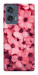 Чохол Pink flowers для Motorola Edge 50 Fusion
