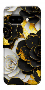 Чехол Flower black-white для Google Pixel 9a