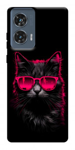 Чохол Cyberpunk cat для Motorola Edge 50 Fusion