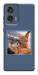 Чохол Котяча ніжність для Motorola Edge 50 Fusion