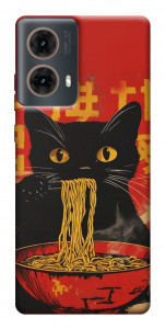 Чехол Cat noodles для Motorola Moto G85