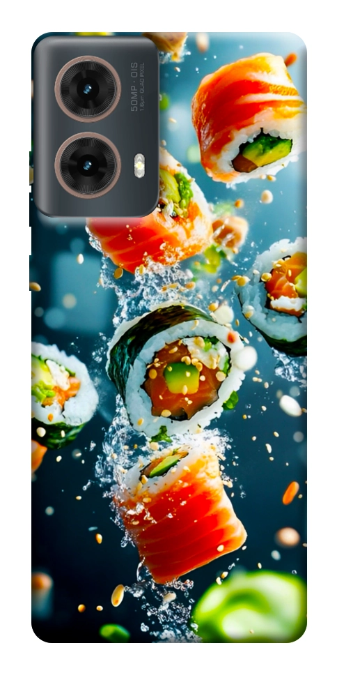 Чехол Sushi falling для Motorola Moto G85