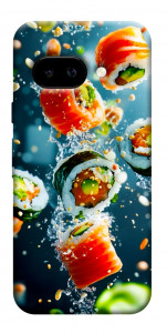 Чехол Sushi falling для Google Pixel 9a