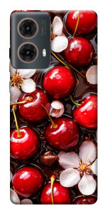 Чехол Черешня для Motorola Moto G85