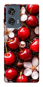 Чохол Черешня для Motorola Edge 50 Fusion