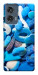 Чохол Синій мармелад для Motorola Edge 50 Fusion