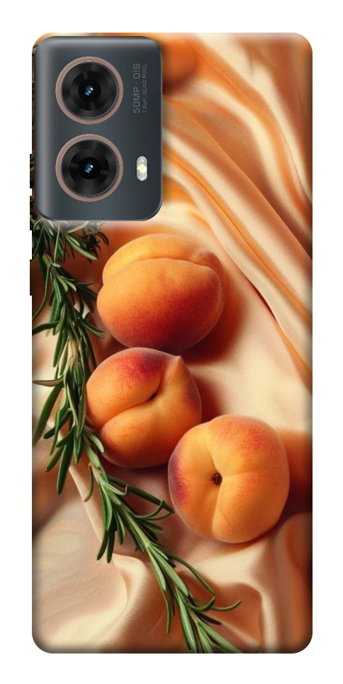 Чехол Лакешери персики для Motorola Moto G85