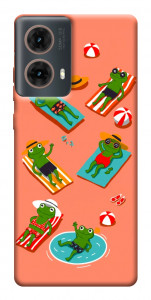 Чехол Summer frogs для Motorola Moto G85