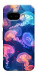 Чехол Neon jellyfishes для Google Pixel 9a