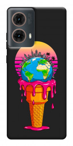 Чехол Ice cream planet для Motorola Moto G85