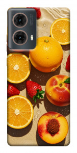 Чехол Яркие фрукты для Motorola Moto G85