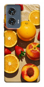Чохол Яскраві фрукти для Motorola Edge 50 Fusion