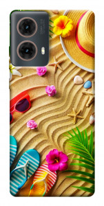 Чехол Пляжные принадлежности для Motorola Moto G85