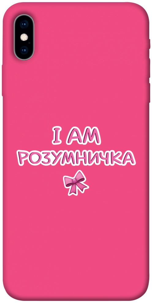 Чехол Розумничка для iPhone X