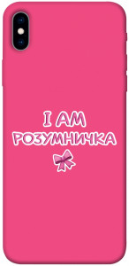 Чехол Розумничка для iPhone XS Max