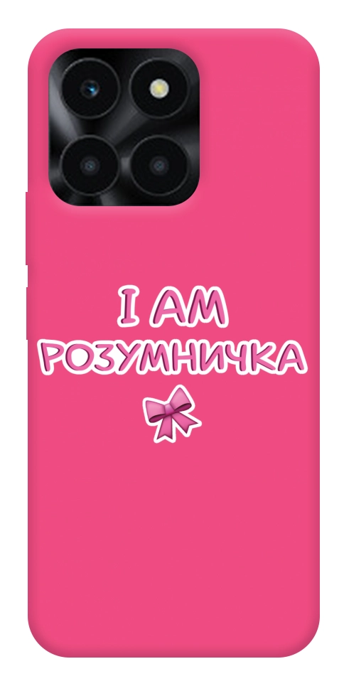 Чехол Розумничка для Huawei Honor X6a