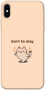 Чехол Born to slay для iPhone X