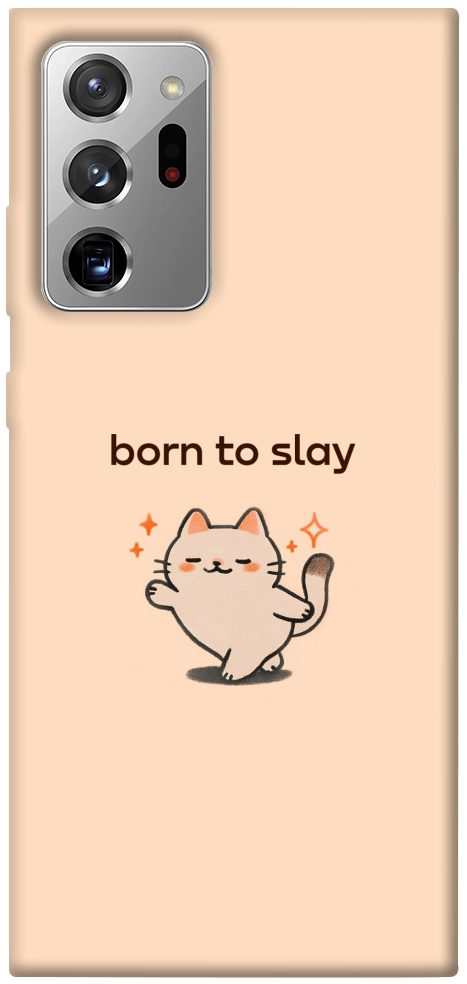 Чехол Born to slay для Galaxy Note 20 Ultra