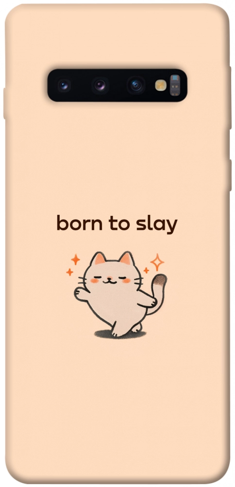Чехол Born to slay для Galaxy S10 (2019)