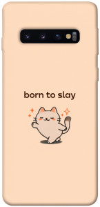 Чехол Born to slay для Galaxy S10 (2019)