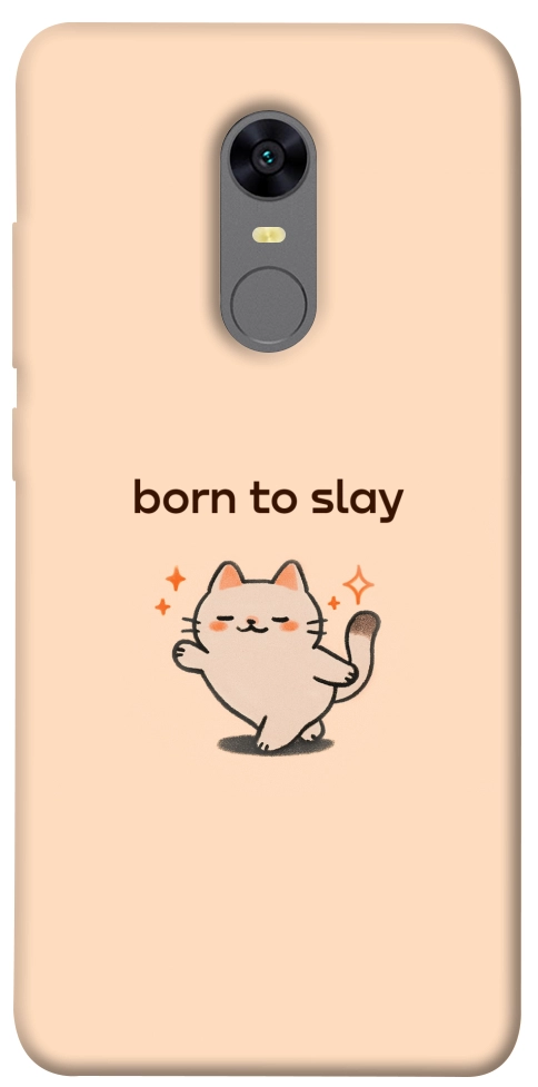 Чехол Born to slay для Xiaomi Redmi Note 5 (Single Camera)