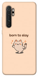 Чехол Born to slay для Xiaomi Mi Note 10 Lite
