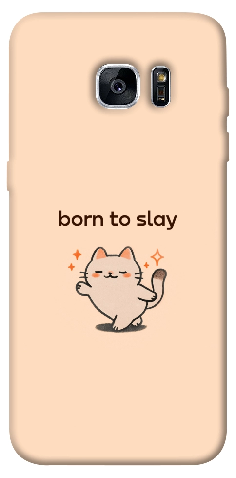 Чехол Born to slay для Galaxy S7 Edge
