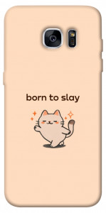 Чехол Born to slay для Galaxy S7 Edge